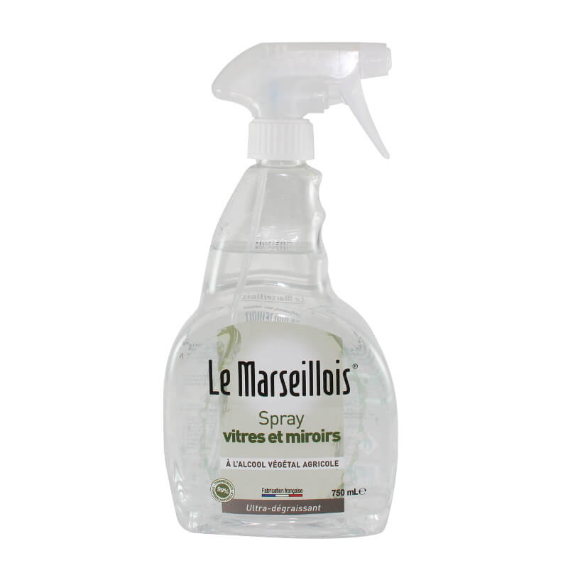 Spray nettoyant pour vitres à l'alcool 750 ml
