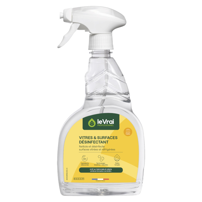 VITRES ET SURFACES DSINFECTANT VSD - Pulv 750 ml - Contact alimentaire