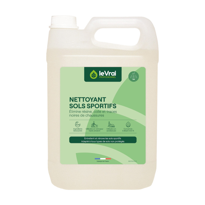 NETTOYANT SOLS SPORTIFS (Actisols HM) - Bidon 5L - Puissant dtergent alcalin