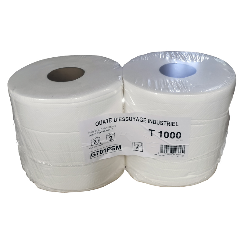 PAPIER INDUSTRIELTYPE 1000 BLANC - Ballot 2 Rouleaux de 500 feuilles- puis