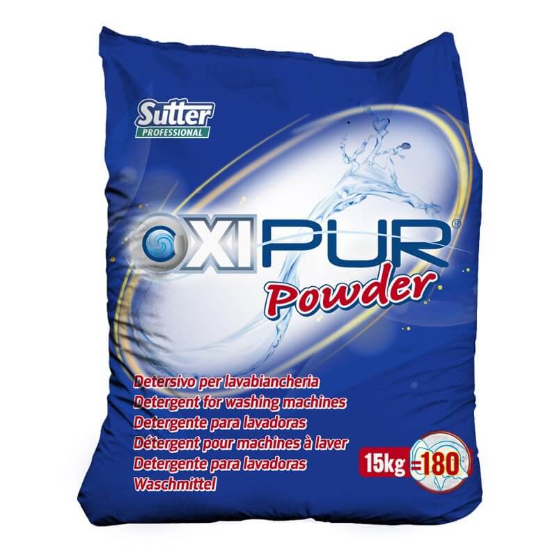 OXIPUR POWDER - Sac 15 Kg - Lessive atomise pour machines  laver